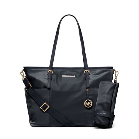 michael kors mommy bag|Michael Kors diaper bag navy.